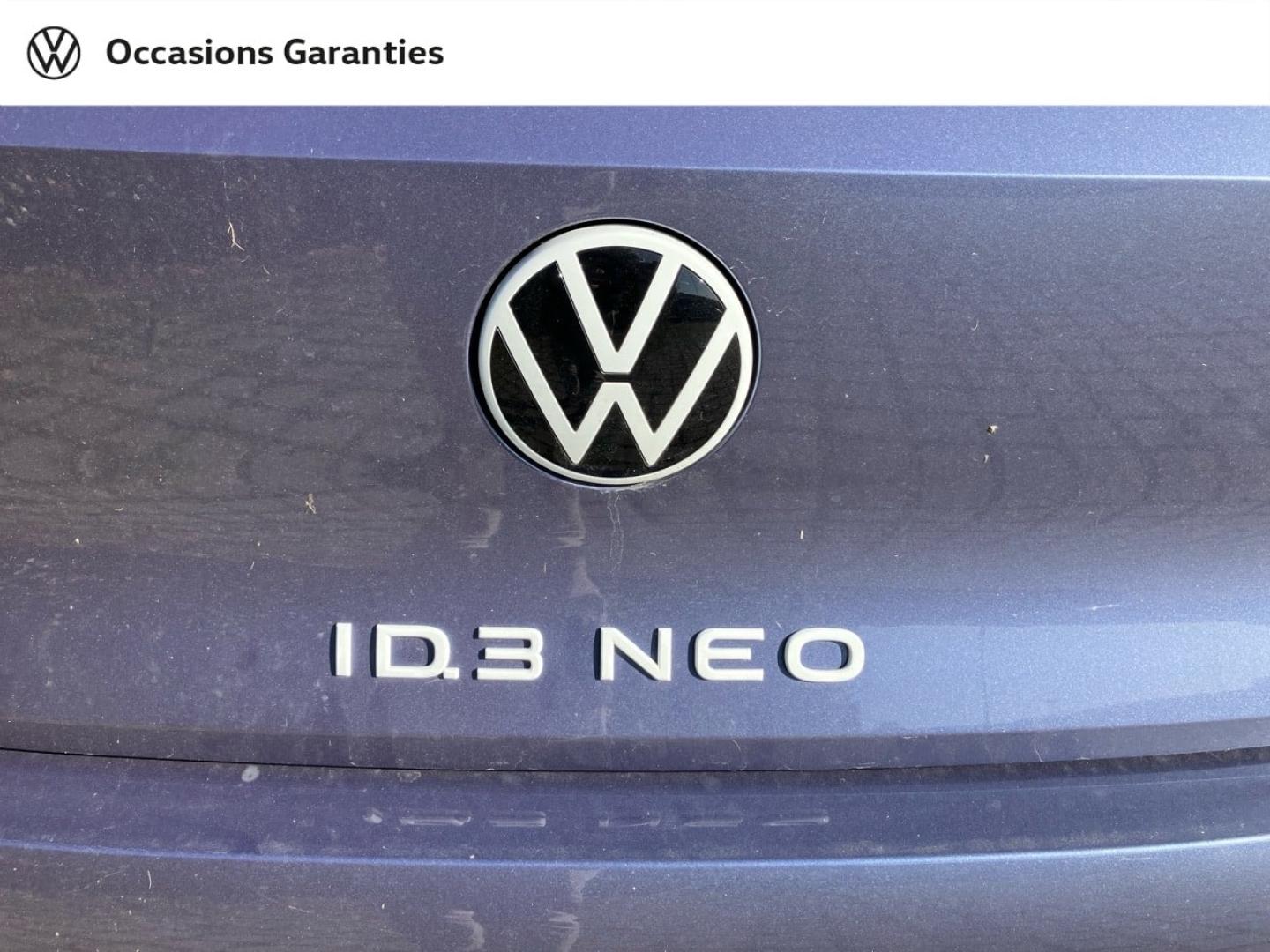 Voitures occasions VOLKSWAGEN ID.3 NEO Life Saint-Grégoire