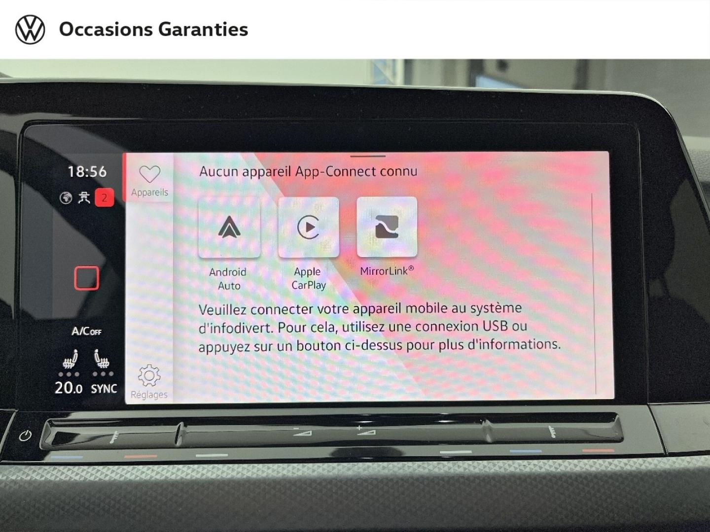 Voitures occasions VOLKSWAGEN GOLF Active Orvault