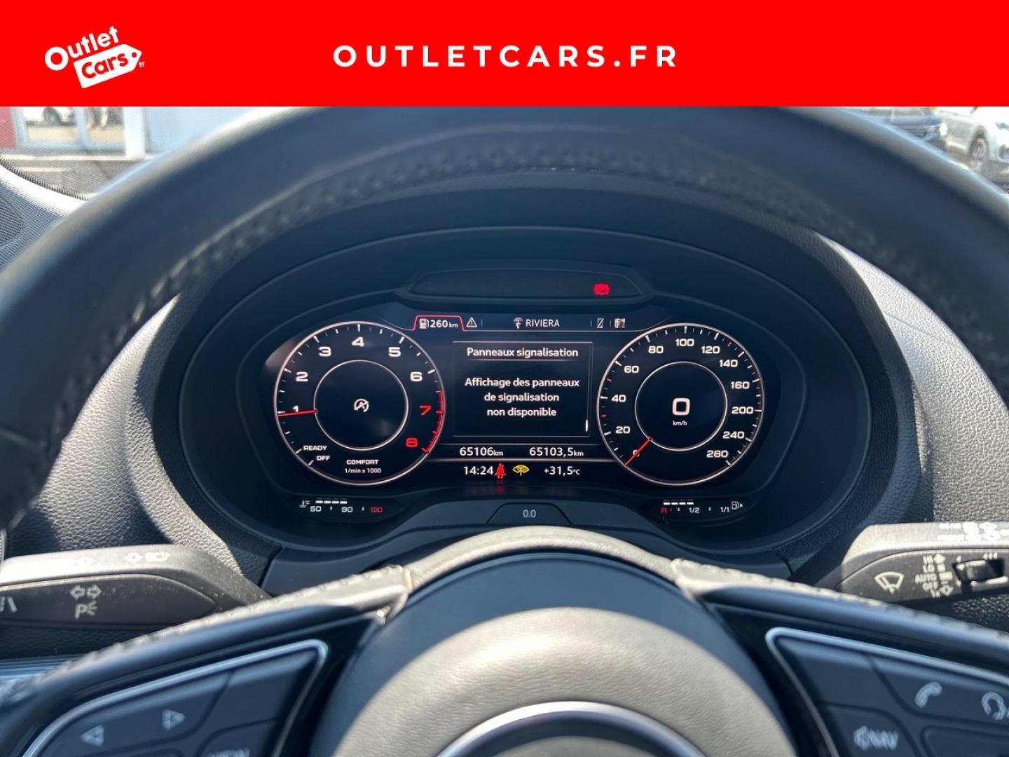 Voitures occasions Audi A3 Sportback Design luxe Cagnes-sur-Mer