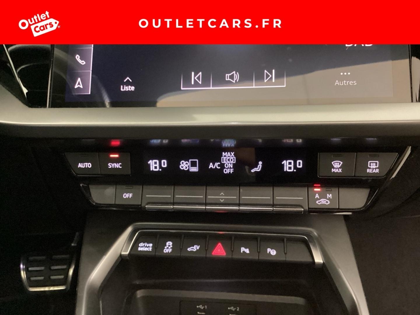 Voitures occasions Audi A3 Sportback S line Cagnes-sur-Mer