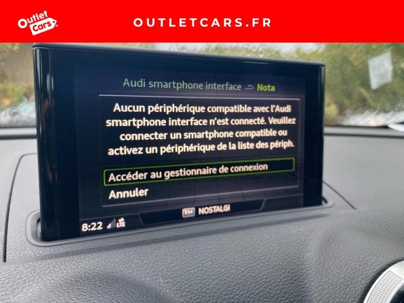 Voitures occasions Audi A3 Sportback S line Cagnes-sur-Mer