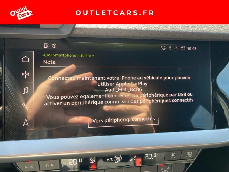 Voitures occasions Audi A3 Sportback S line Cagnes-sur-Mer