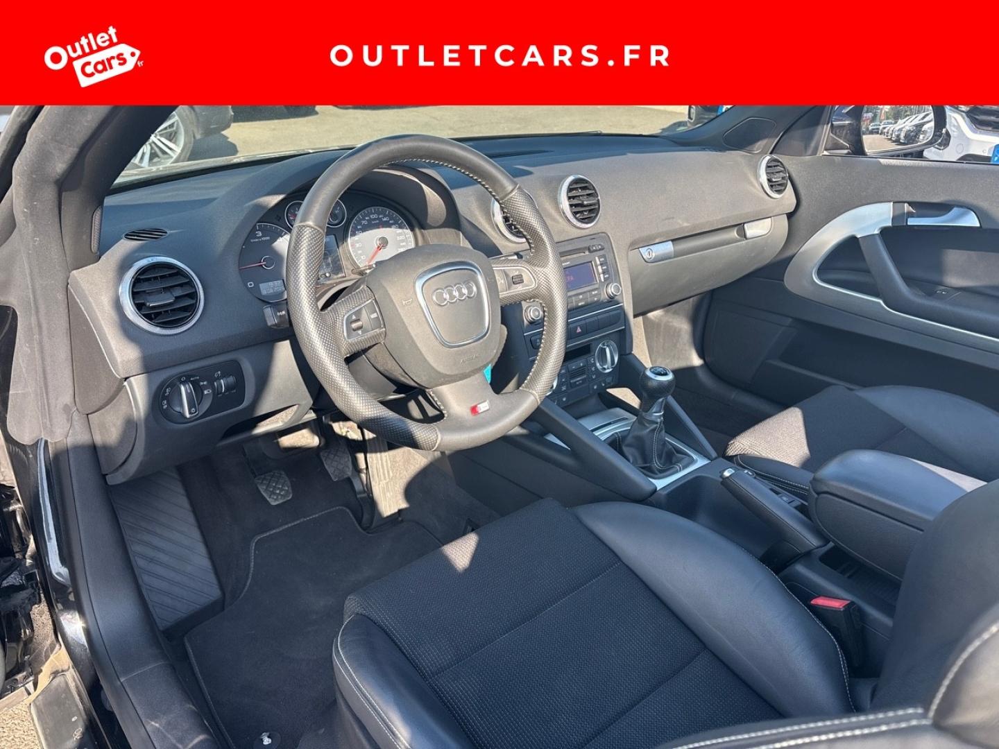 Voitures occasions Audi A3 Cabriolet S line Cagnes-sur-Mer
