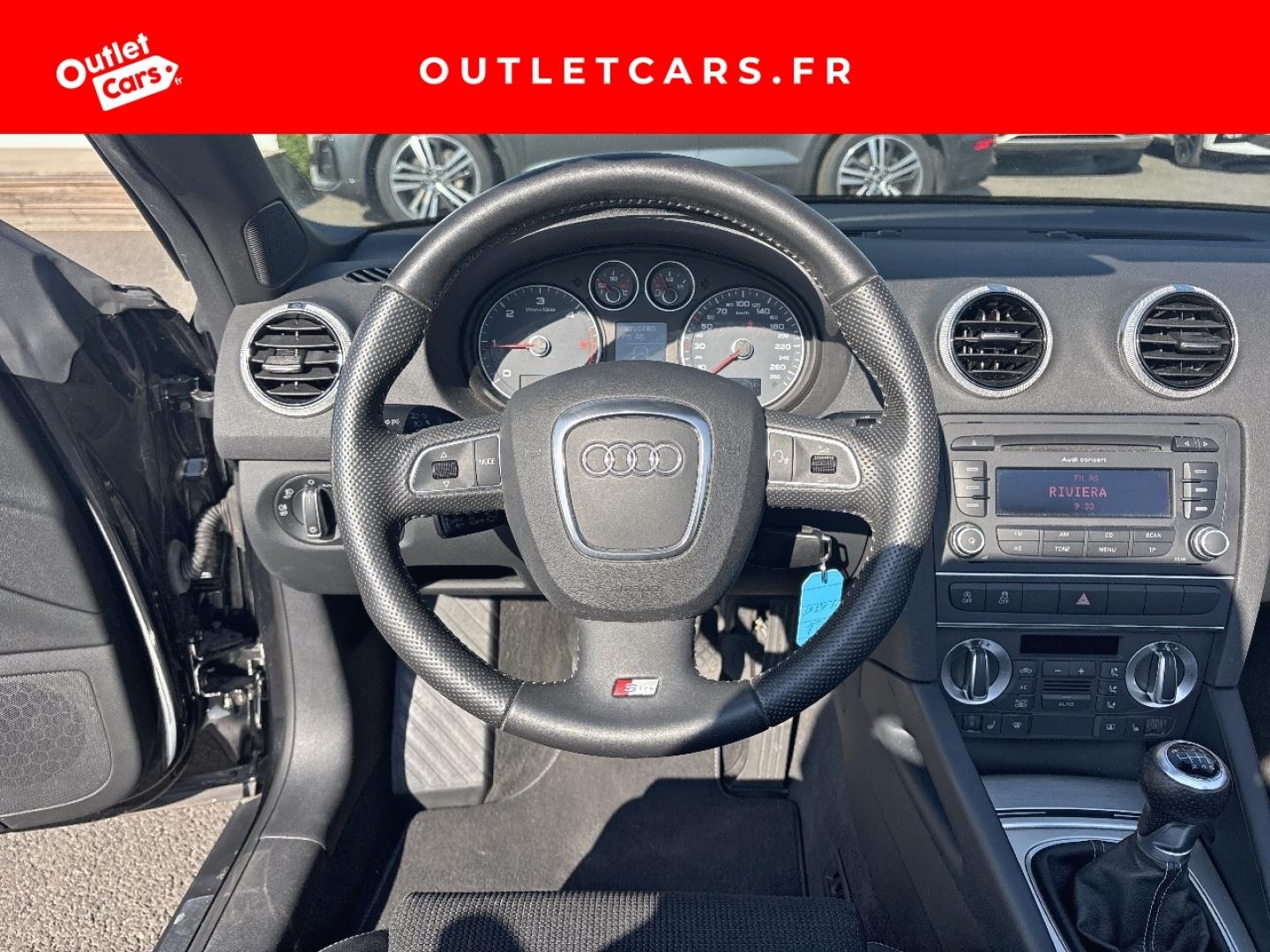 Voitures occasions Audi A3 Cabriolet S line Cagnes-sur-Mer