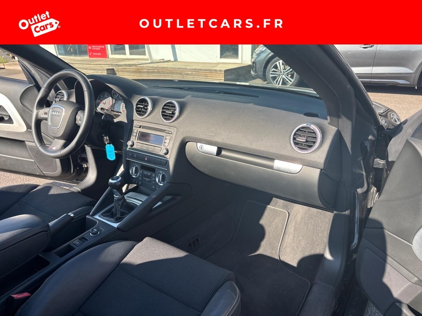 Voitures occasions Audi A3 Cabriolet S line Cagnes-sur-Mer