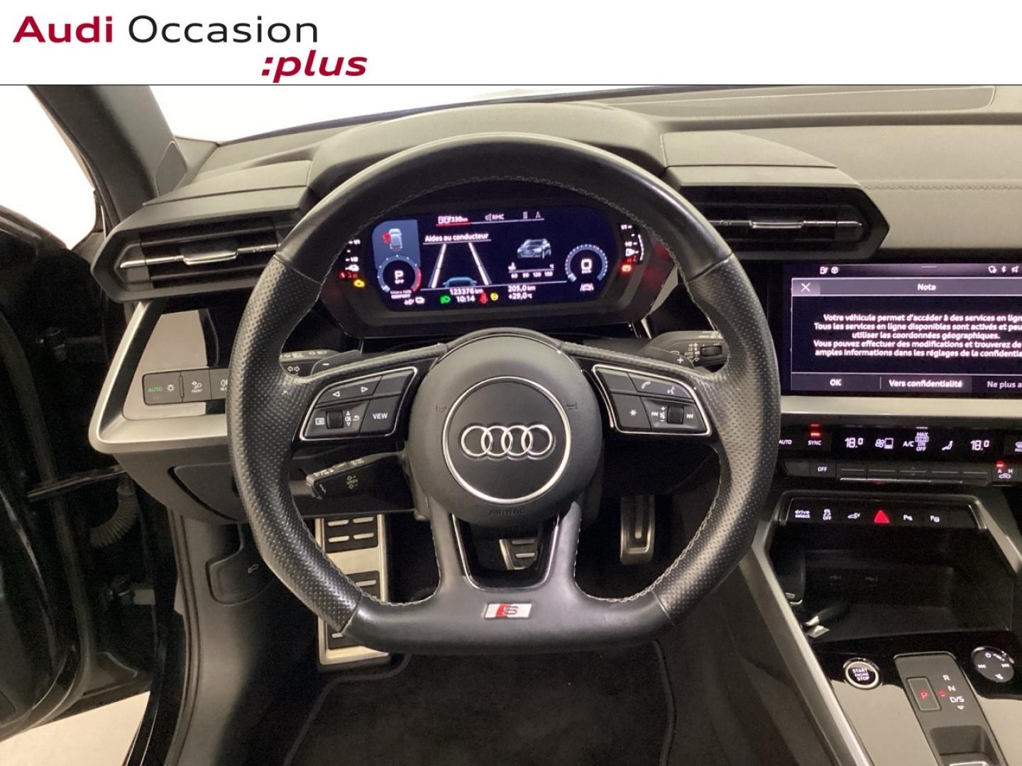 Voitures occasions Audi A3 Sportback S line Nice