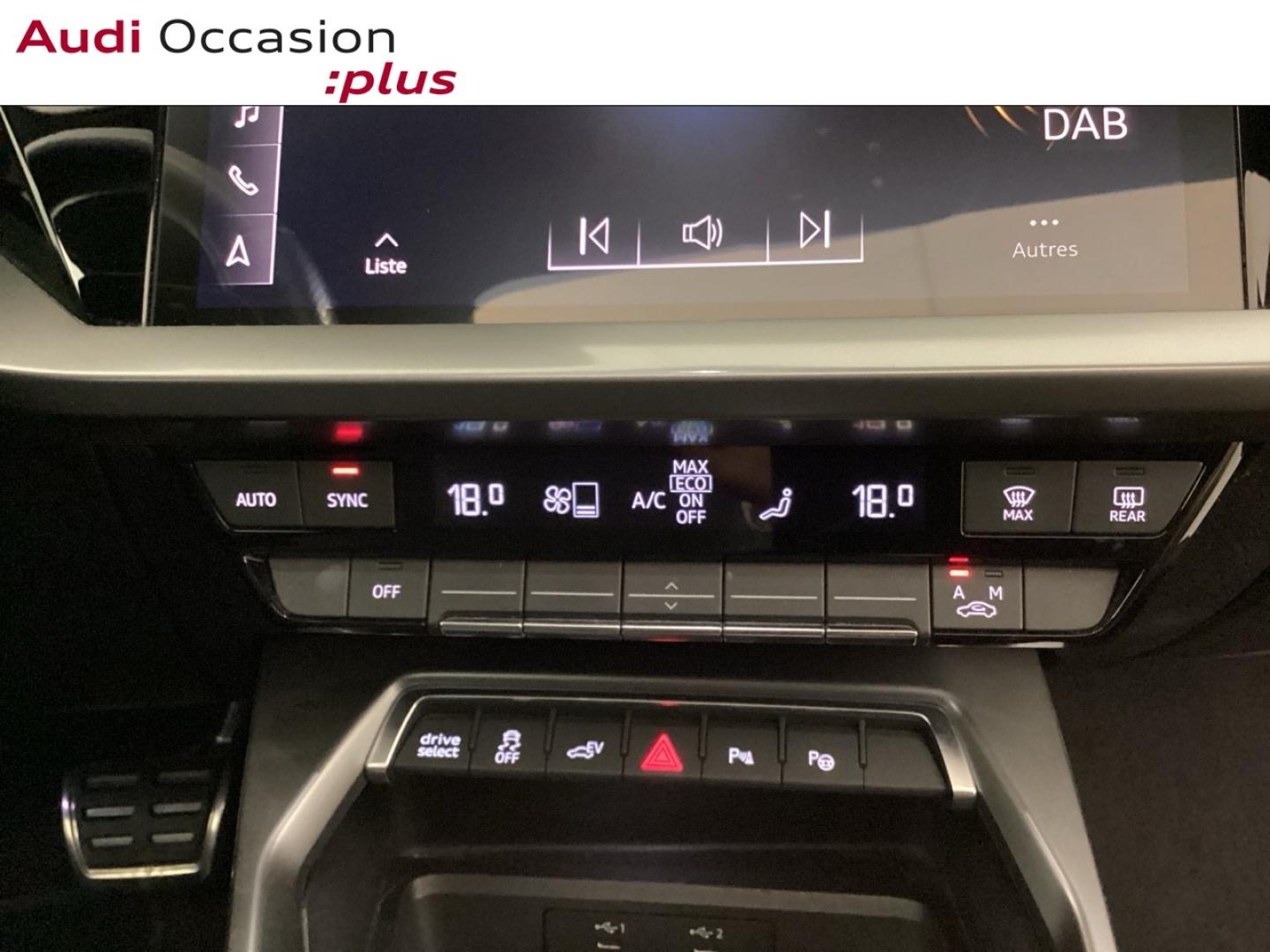 Voitures occasions Audi A3 Sportback S line Nice
