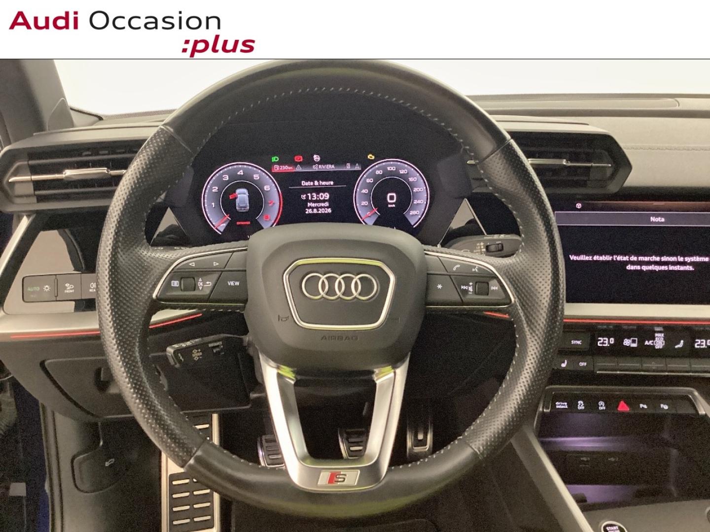 Voitures occasions Audi A3 Sportback S line Mougins