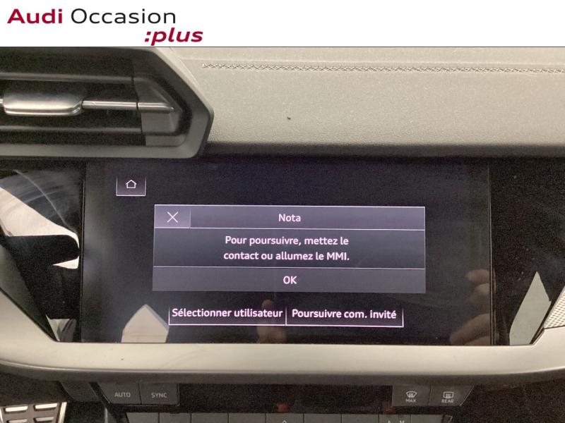 Voitures occasions Audi A3 Sportback S line Nice