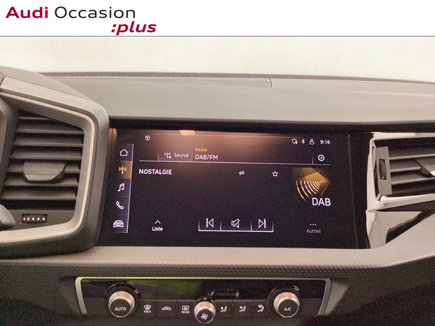 Voitures occasions Audi A1 Sportback Advanced Nice