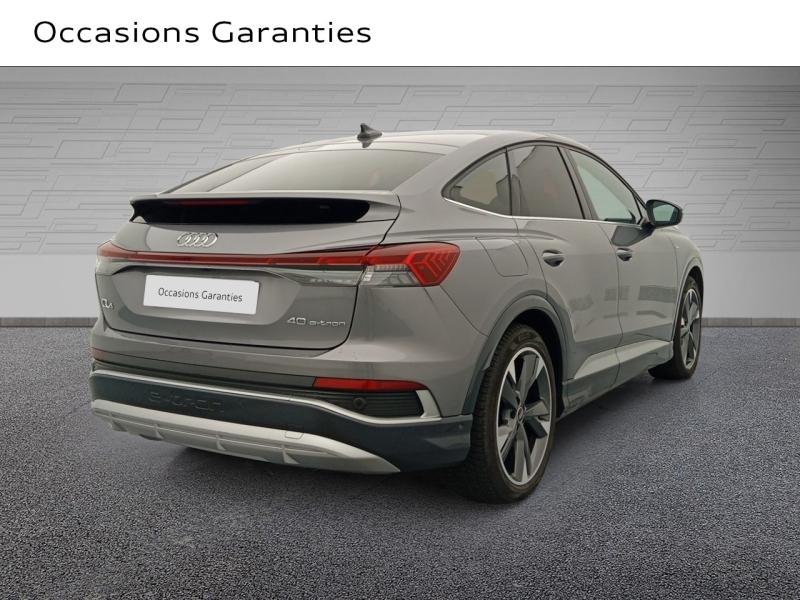 Voitures occasions Audi Q4 Sportback e-tron S line Nice