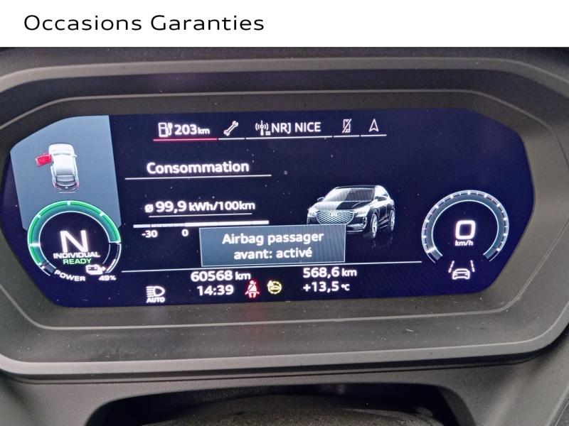 Voitures occasions Audi Q4 Sportback e-tron S line Nice