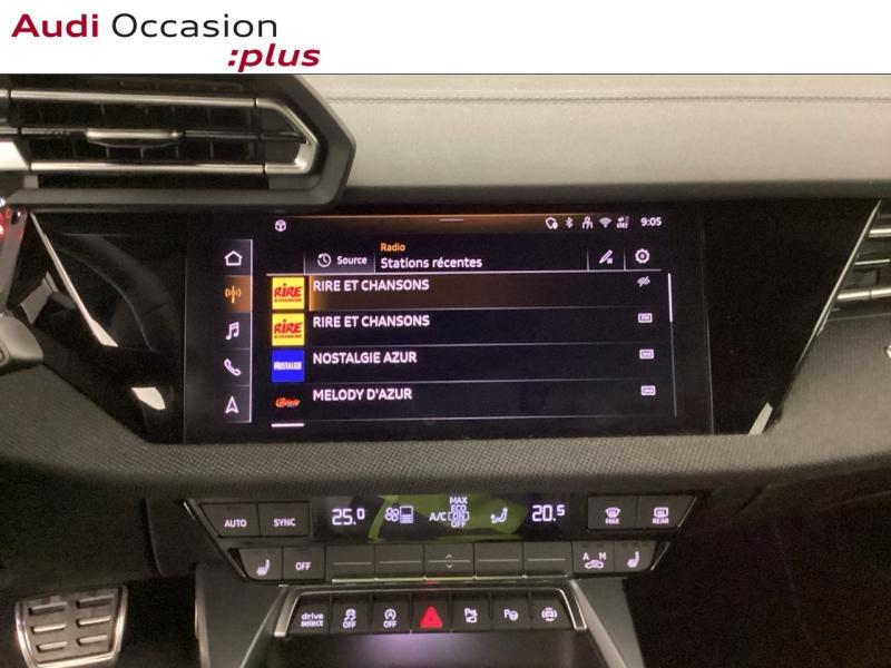 Voitures occasions Audi A3 Sportback S line Nice