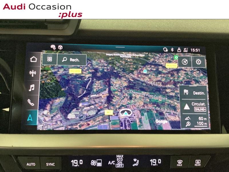 Voitures occasions Audi A3 Sportback S line Nice