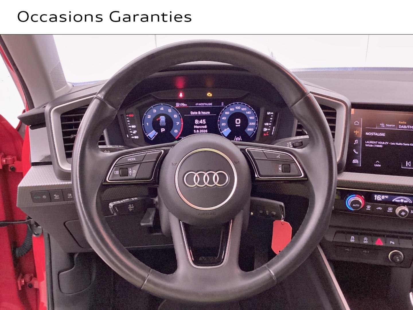 Voitures occasions Audi A1 Sportback Advanced Nice