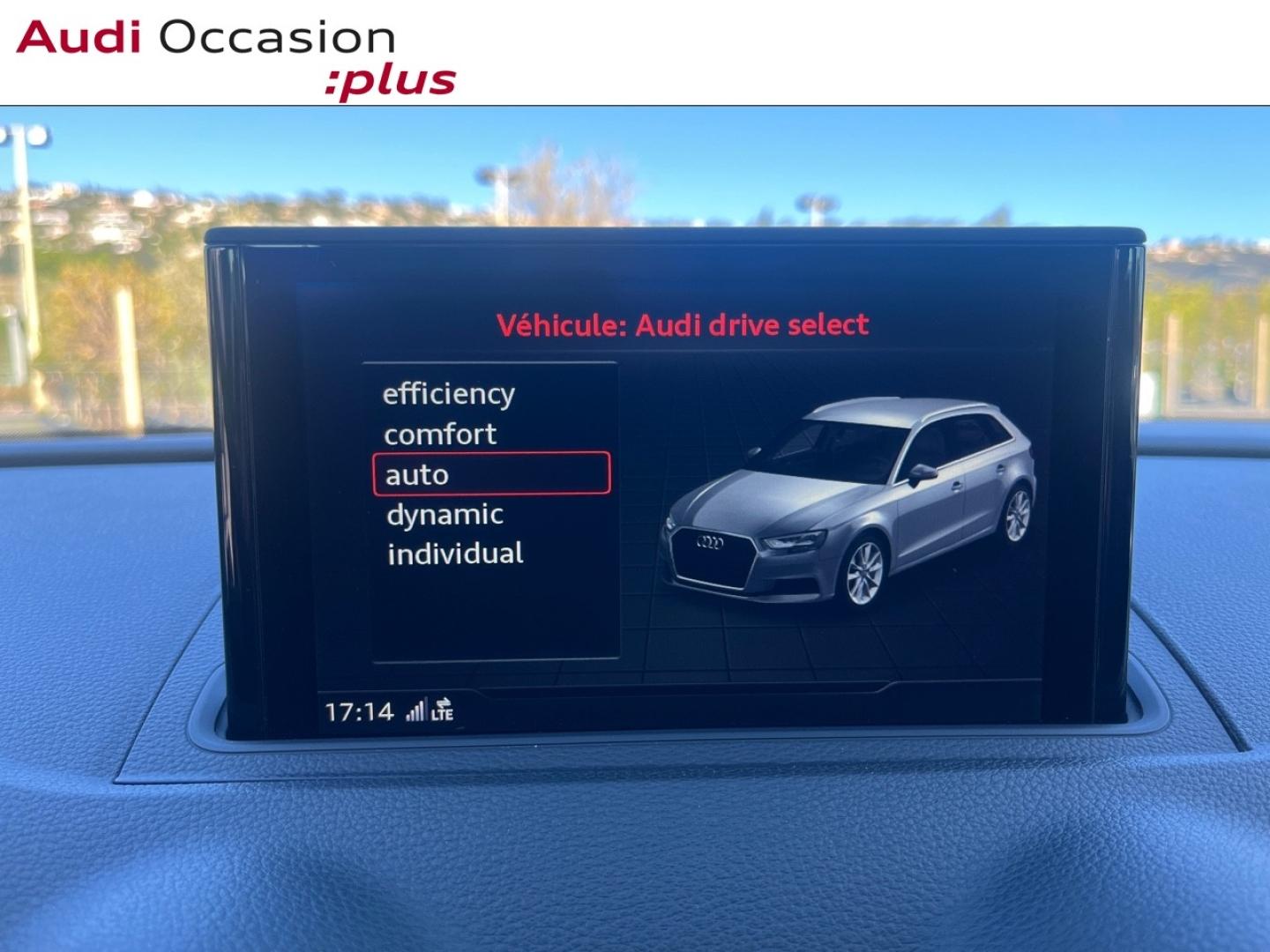 Voitures occasions Audi A3 Sportback Design luxe Nice