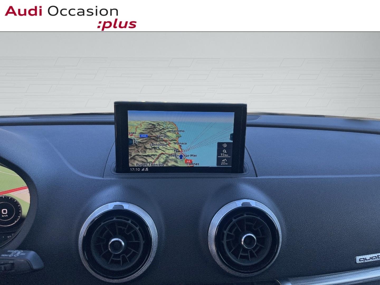 Voitures occasions Audi A3 Sportback Design luxe Nice