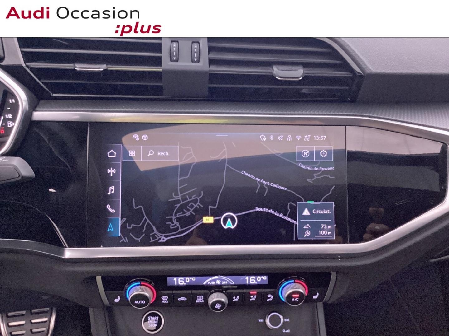 Voitures occasions Audi Q3 Sportback S line plus Nice