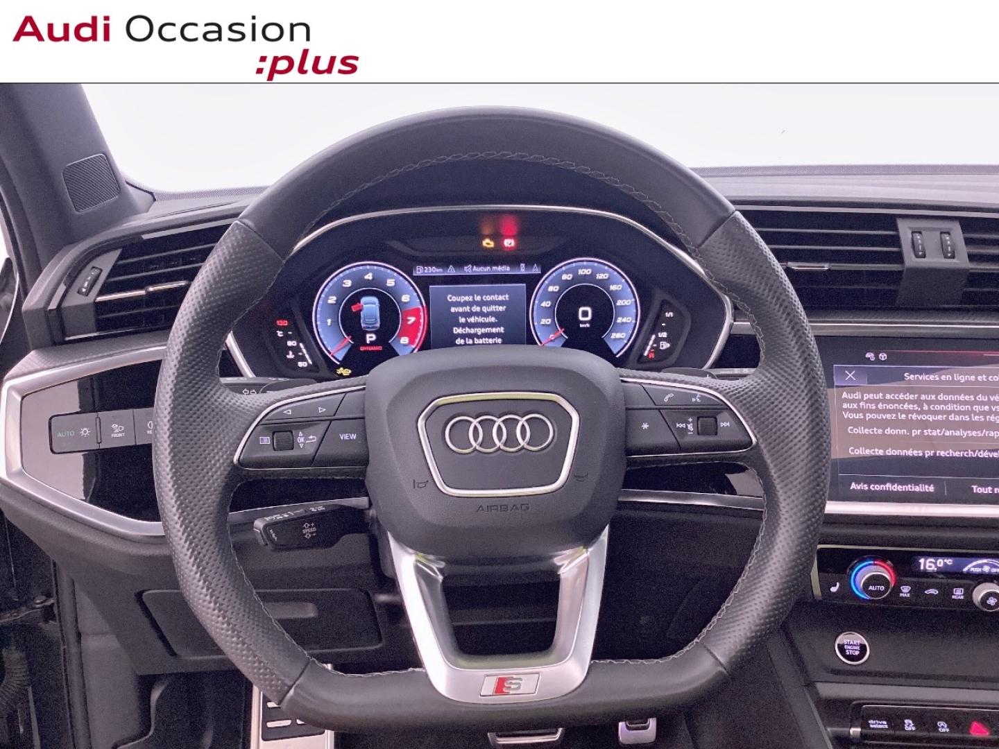 Voitures occasions Audi Q3 Sportback S line plus Nice
