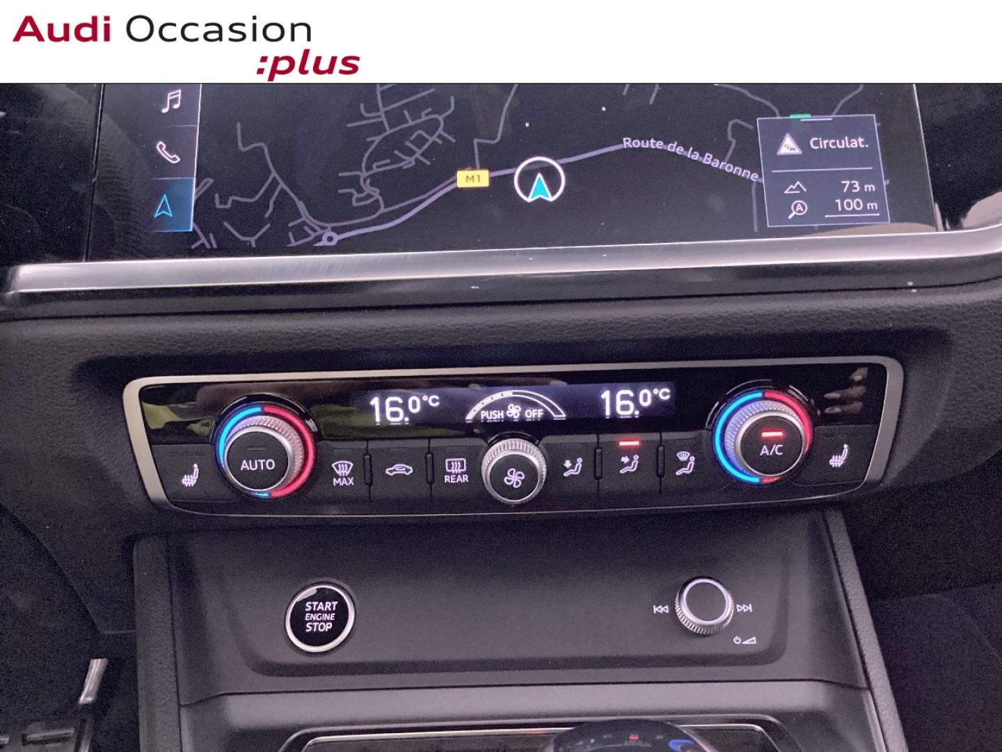 Voitures occasions Audi Q3 Sportback S line plus Nice