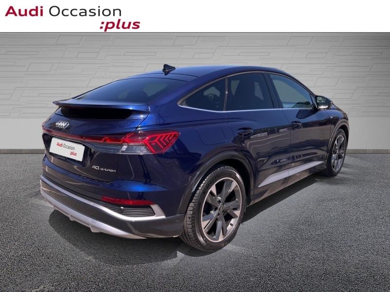 Voitures occasions Audi Q4 Sportback e-tron S line Nice