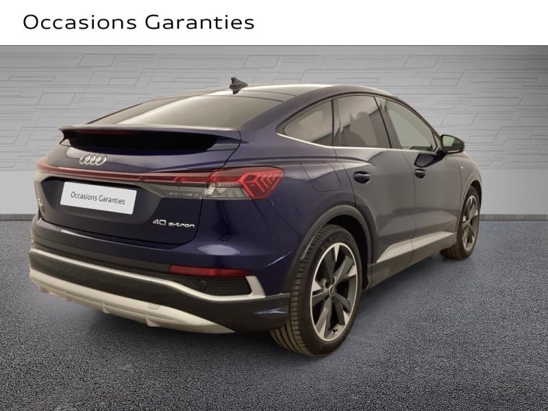 Voitures occasions Audi Q4 Sportback e-tron S line Nice