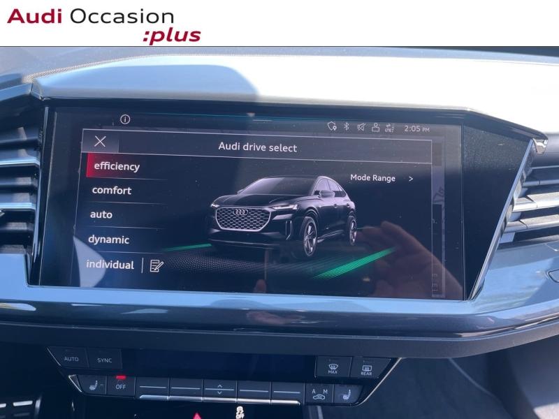 Voitures occasions Audi Q4 Sportback e-tron S line Nice