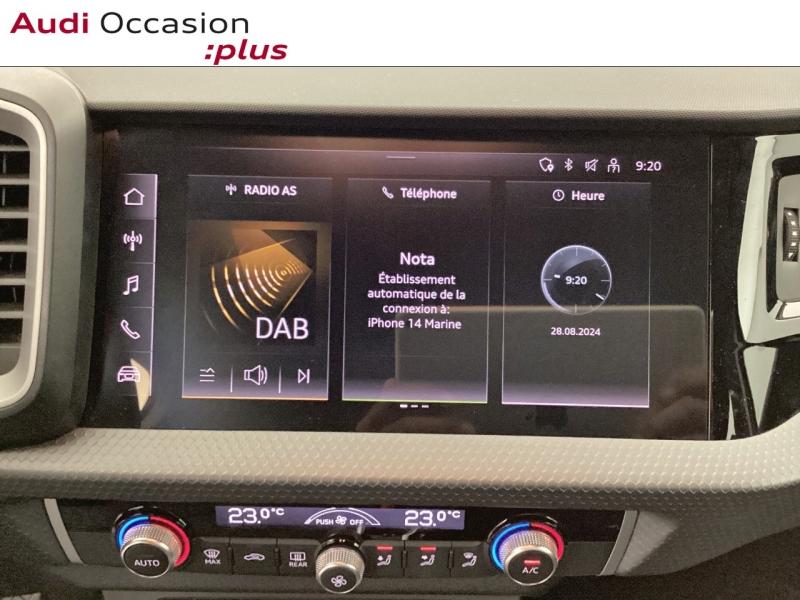 Voitures occasions Audi A1 Sportback Advanced 2 Nice