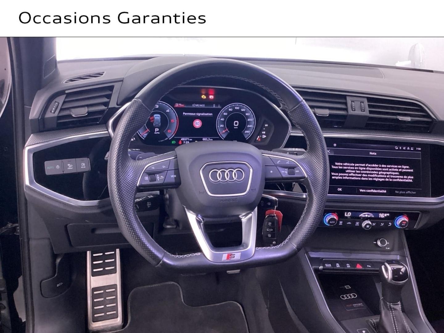 Voitures occasions Audi Q3 S line Nice