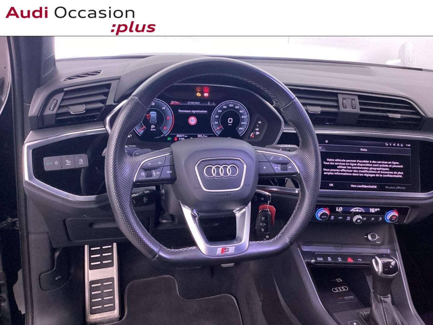 Voitures occasions Audi Q3 S line Nice