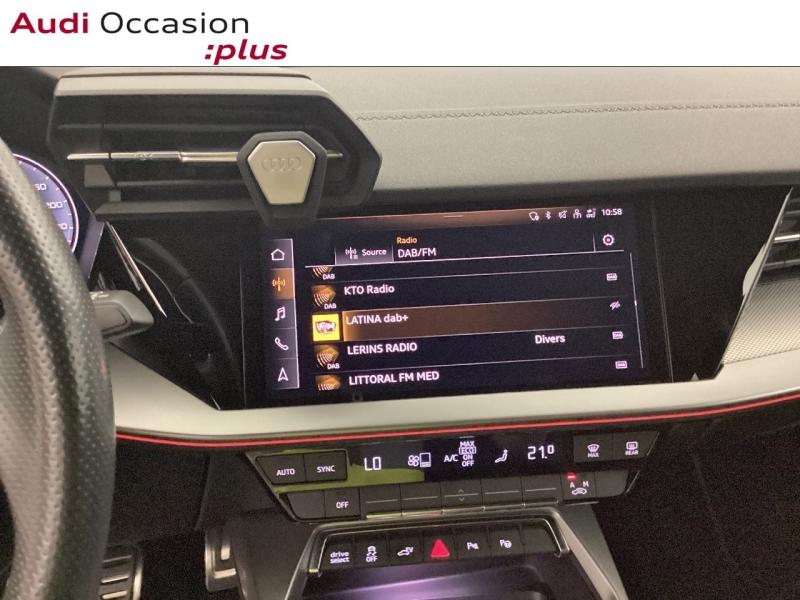Voitures occasions Audi A3 Sportback S line Nice