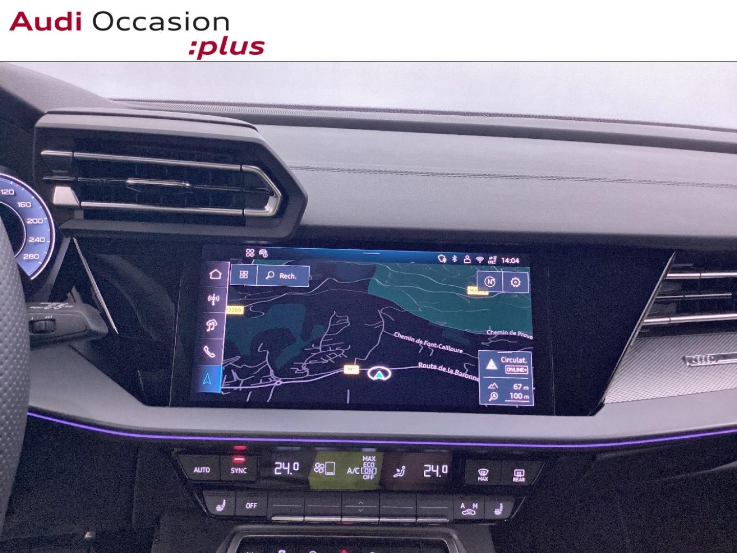 Voitures occasions Audi A3 Sportback S line Mougins