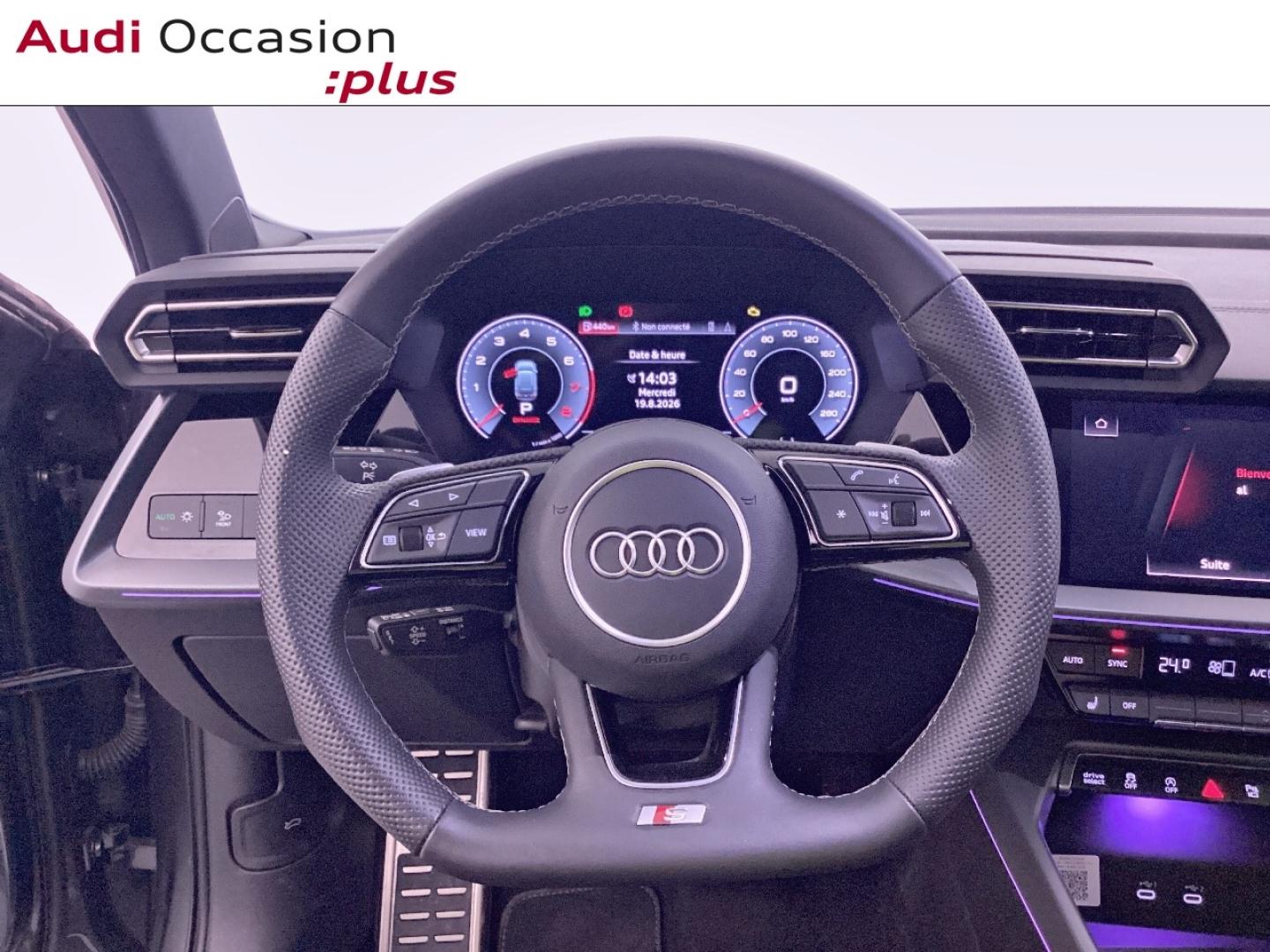 Voitures occasions Audi A3 Sportback S line Mougins