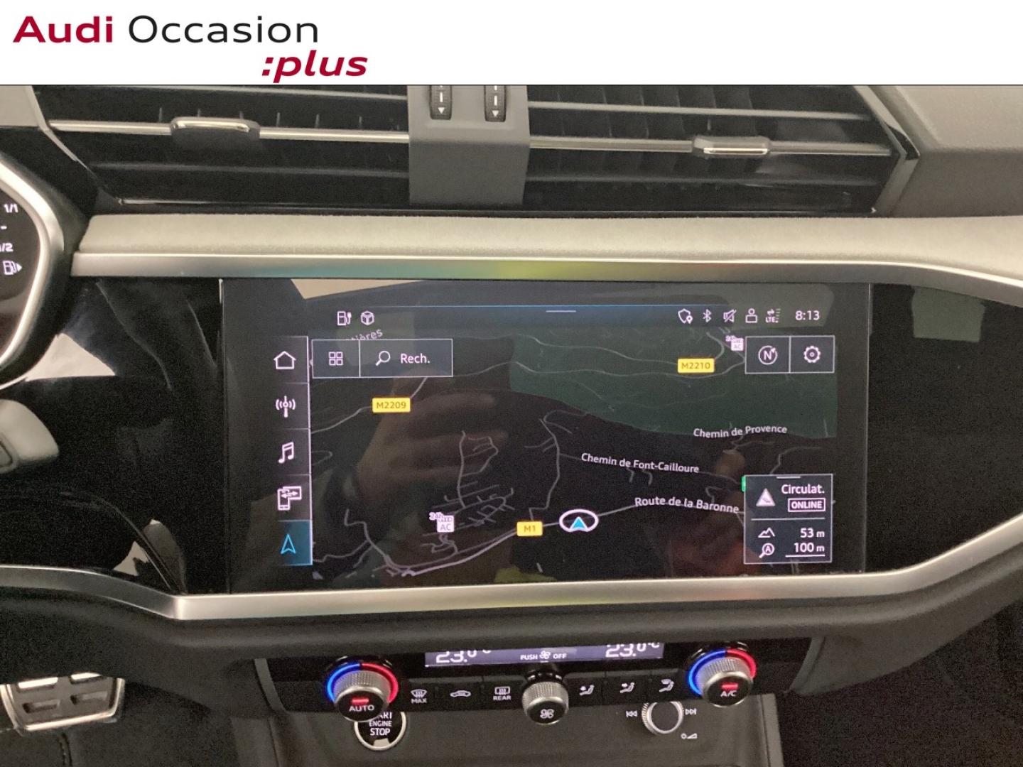 Voitures occasions Audi Q3 Sportback S line Nice
