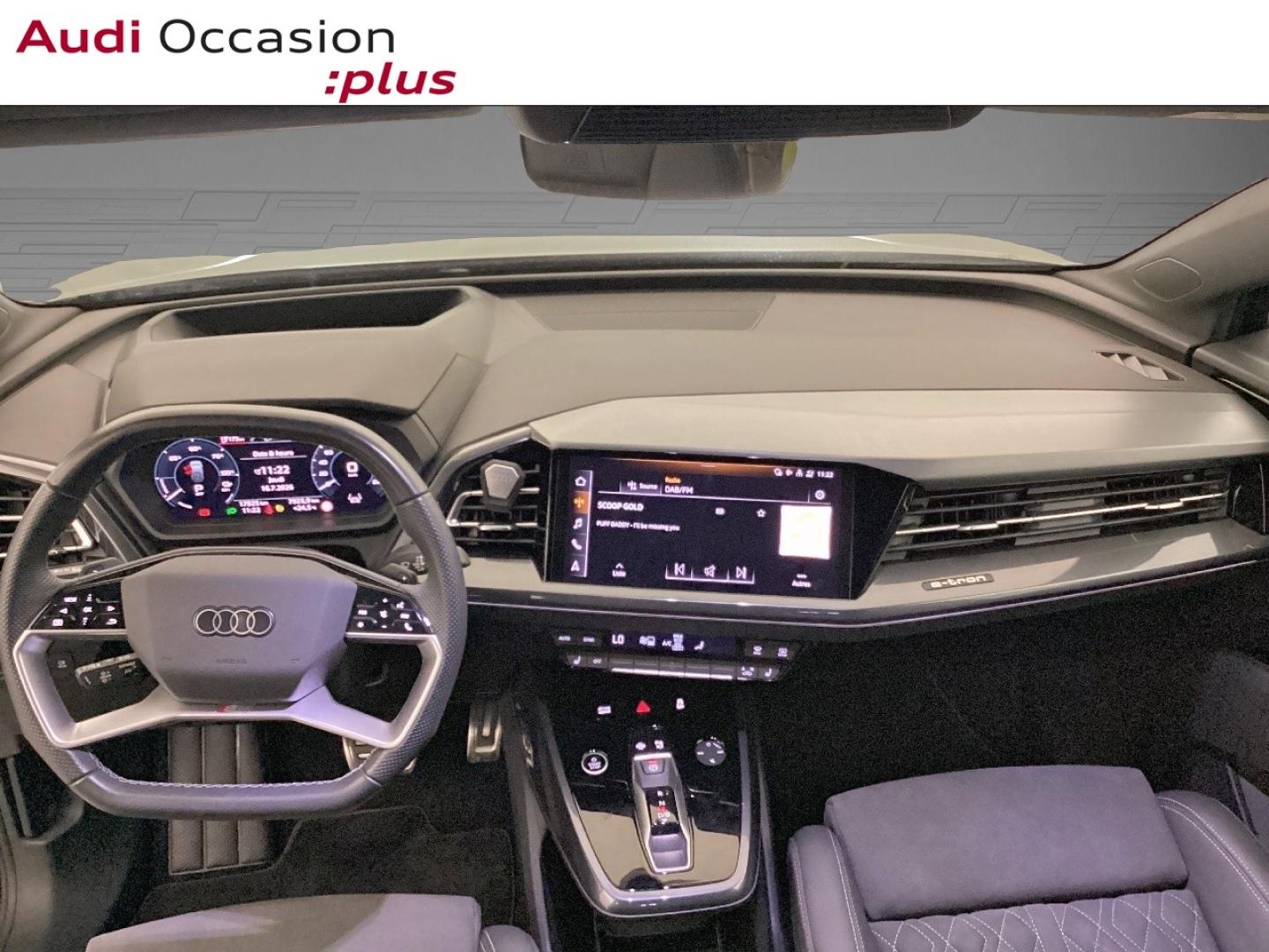 Voitures occasions Audi Q4 Sportback e-tron S line Nice