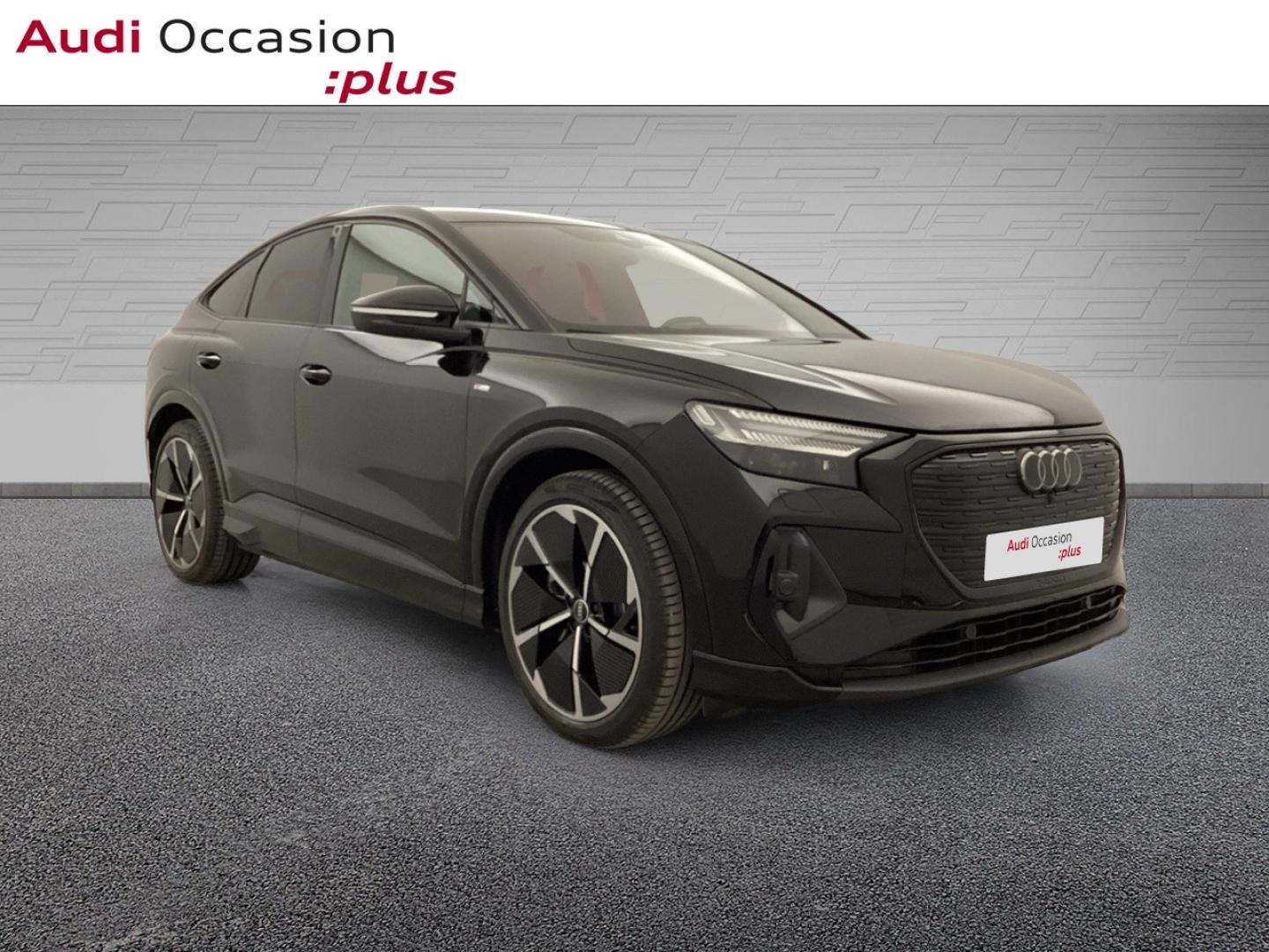 Voitures occasions Audi Q4 Sportback e-tron S line Nice