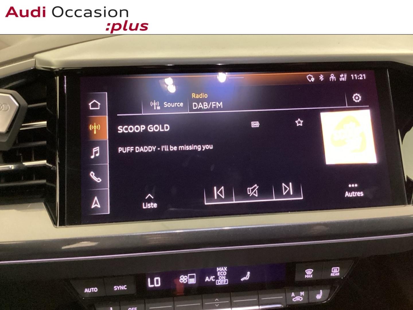 Voitures occasions Audi Q4 Sportback e-tron S line Nice