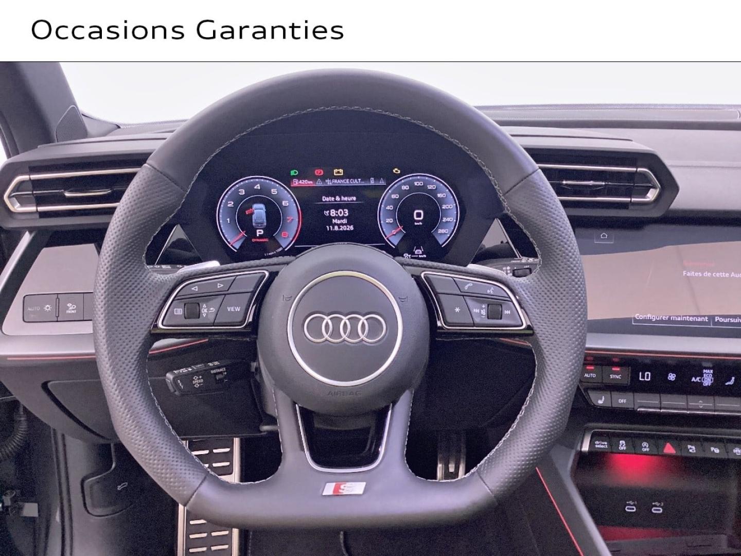 Voitures occasions Audi A3 Sportback S line Nice