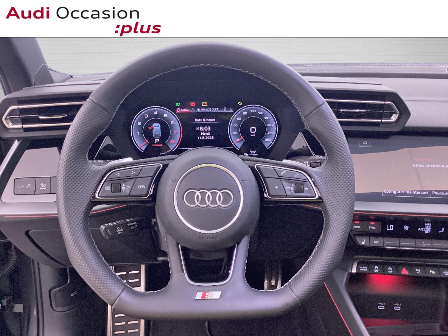 Voitures occasions Audi A3 Sportback S line Nice