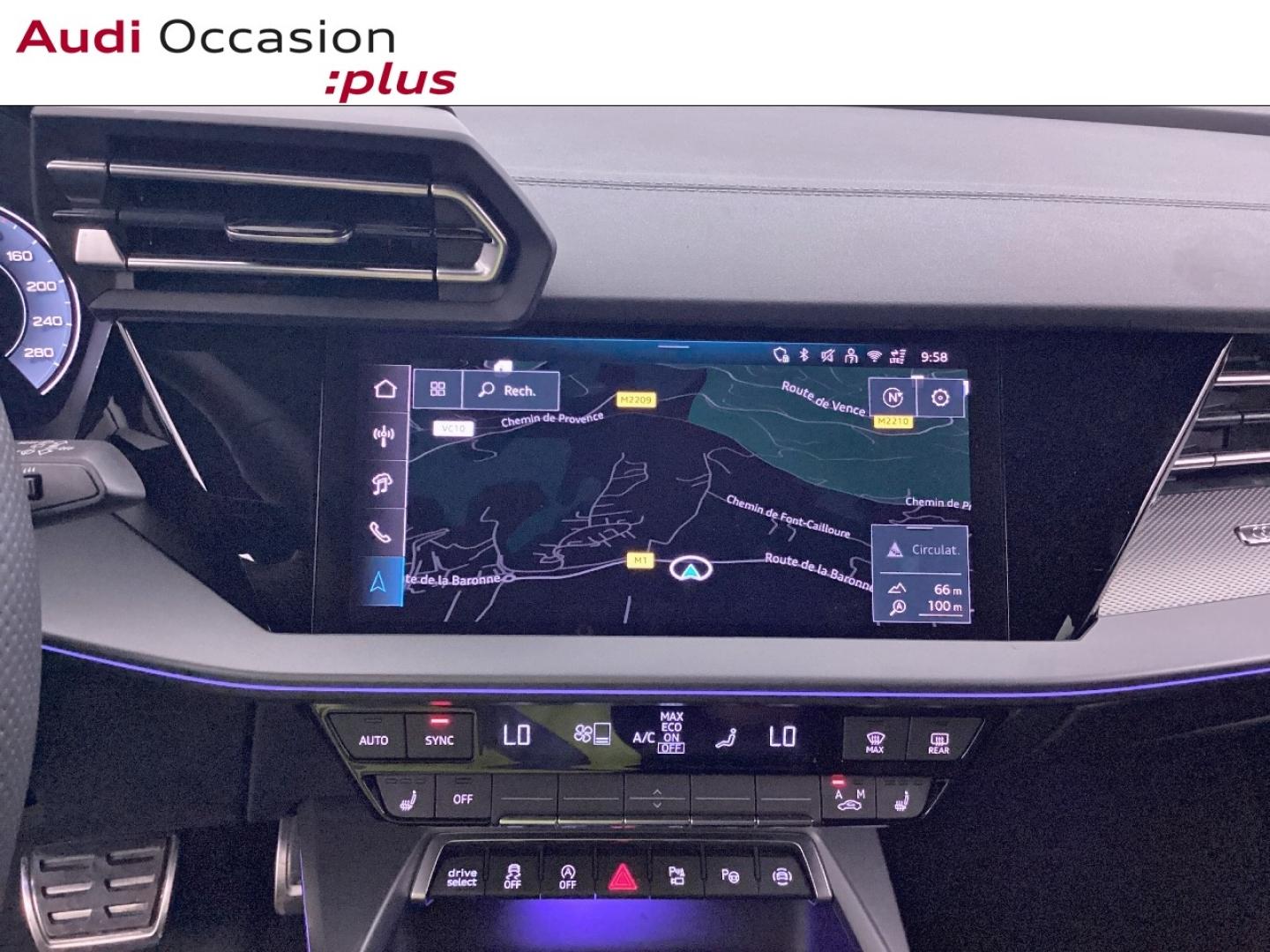 Voitures occasions Audi A3 Sportback S line Nice