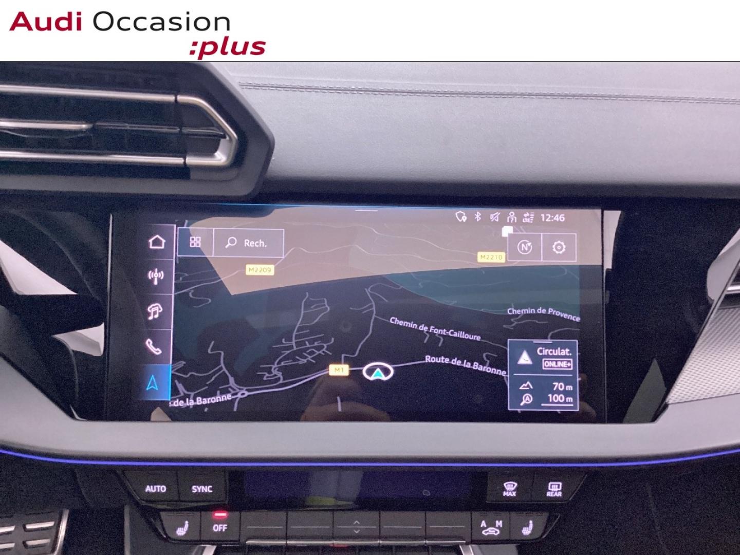 Voitures occasions Audi A3 Sportback S line Mougins