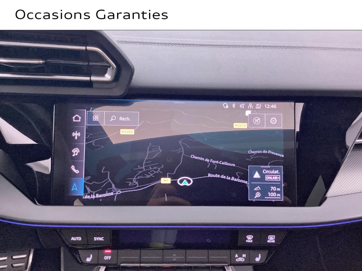 Voitures occasions Audi A3 Sportback S line Nice