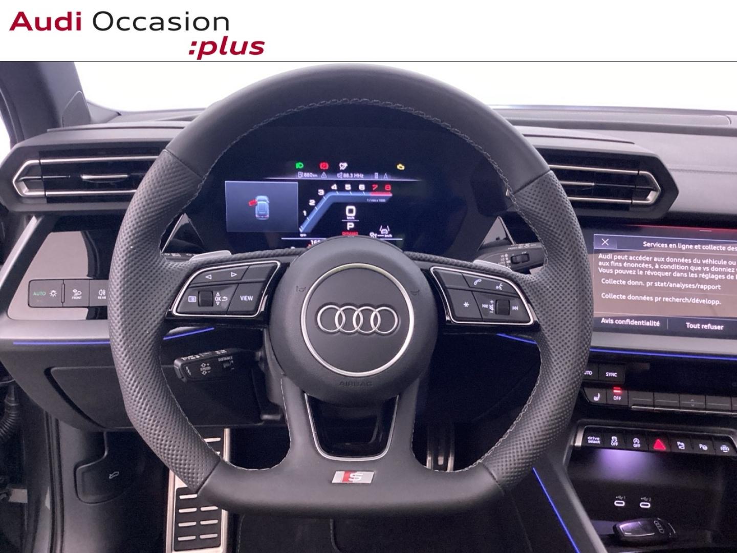 Voitures occasions Audi A3 Sportback S line Mougins