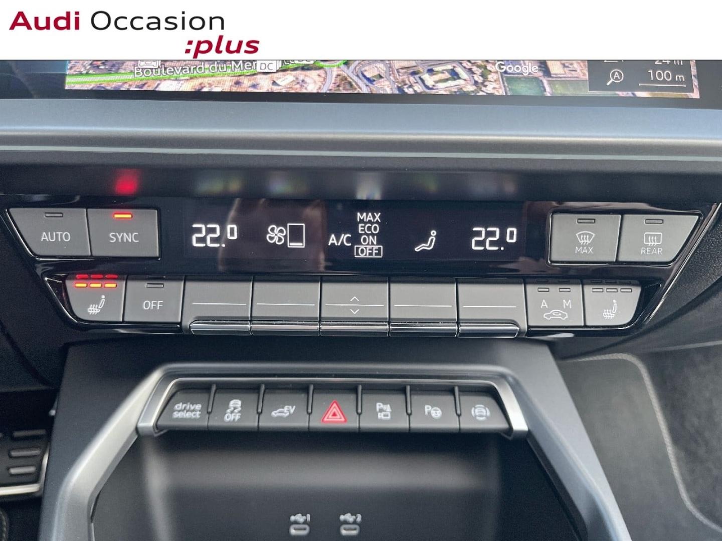 Voitures occasions Audi A3 Sportback S line Nice