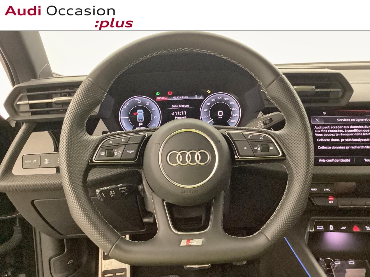 Voitures occasions Audi A3 Sportback S line Nice