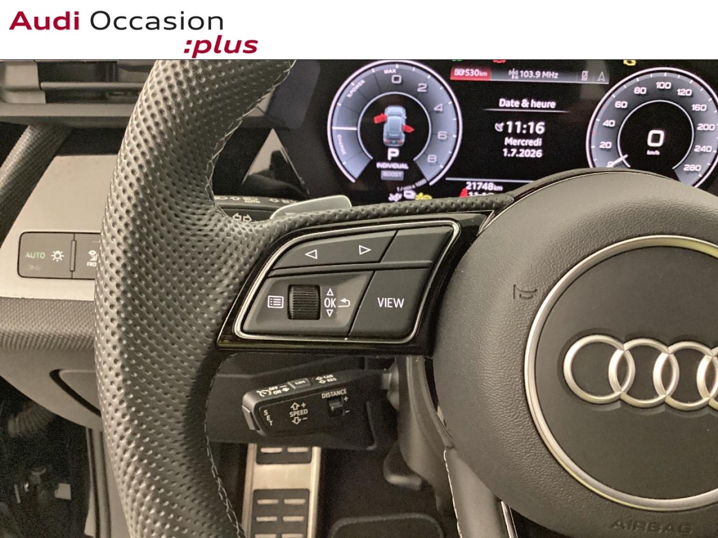 Voitures occasions Audi A3 Sportback S line Nice