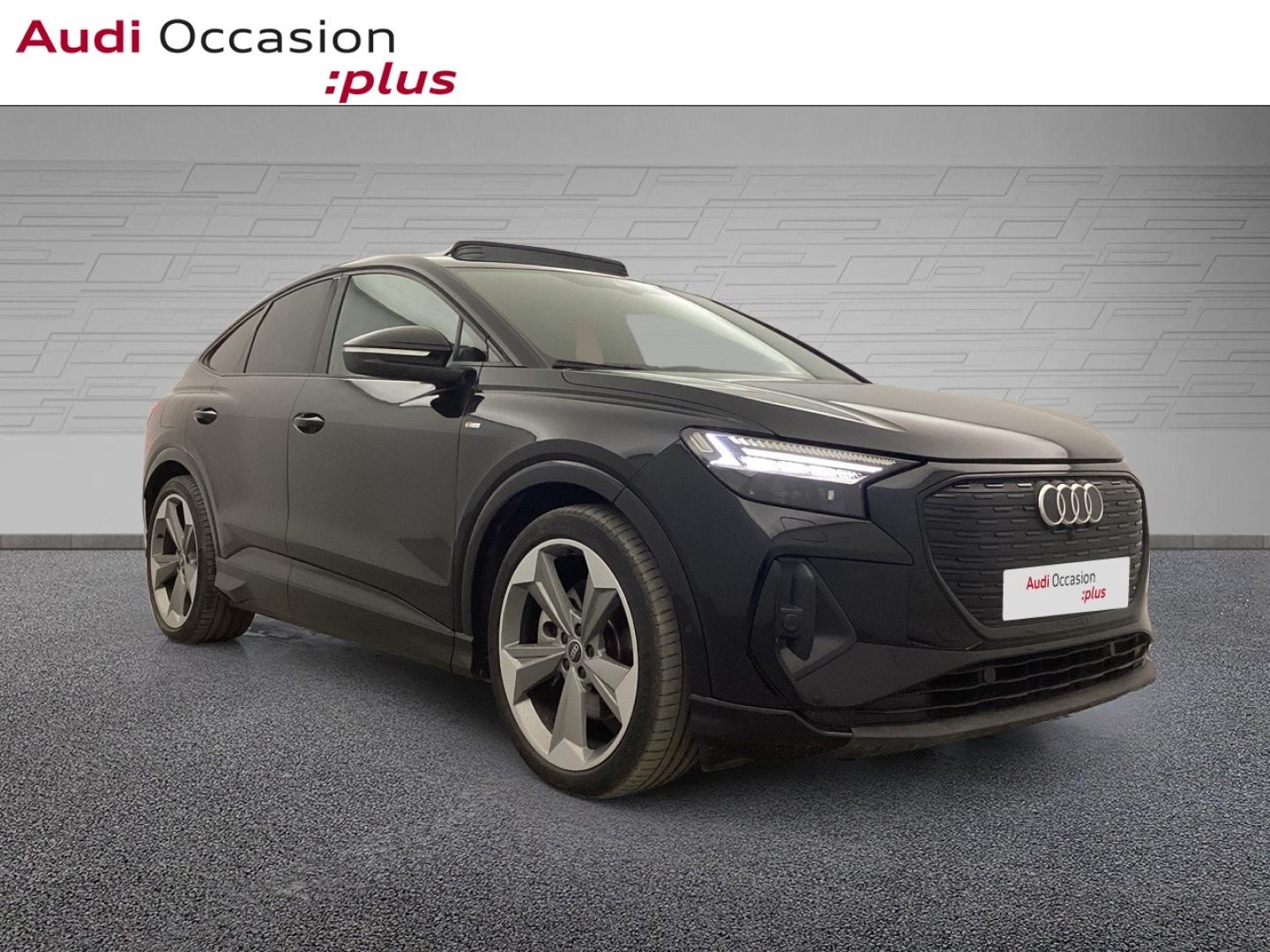 Voitures occasions Audi Q4 Sportback e-tron S line Nice