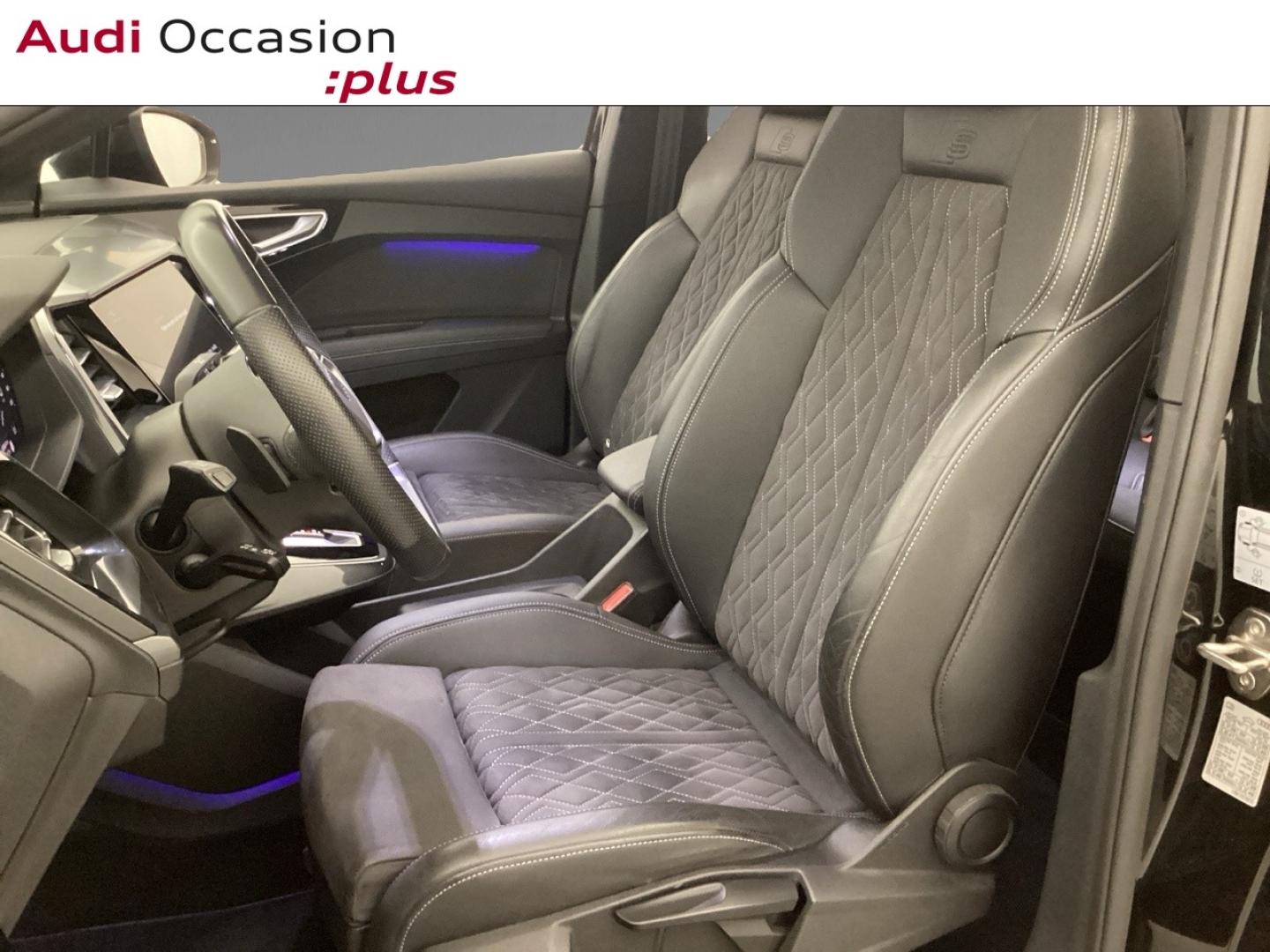 Voitures occasions Audi Q4 Sportback e-tron S line Nice