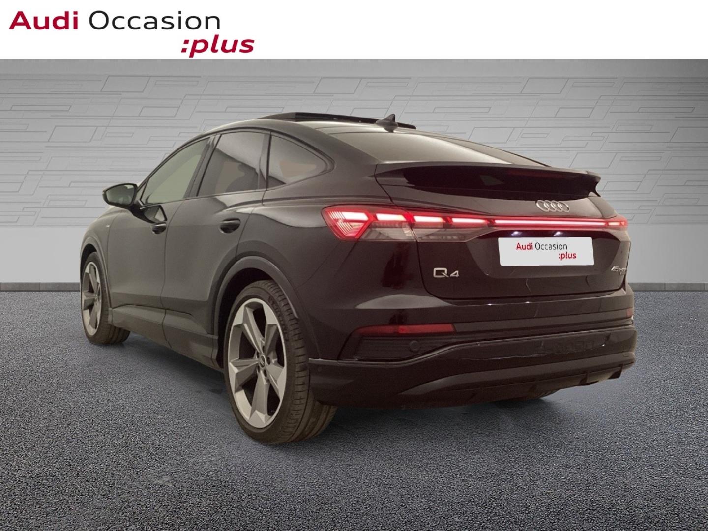 Voitures occasions Audi Q4 Sportback e-tron S line Nice