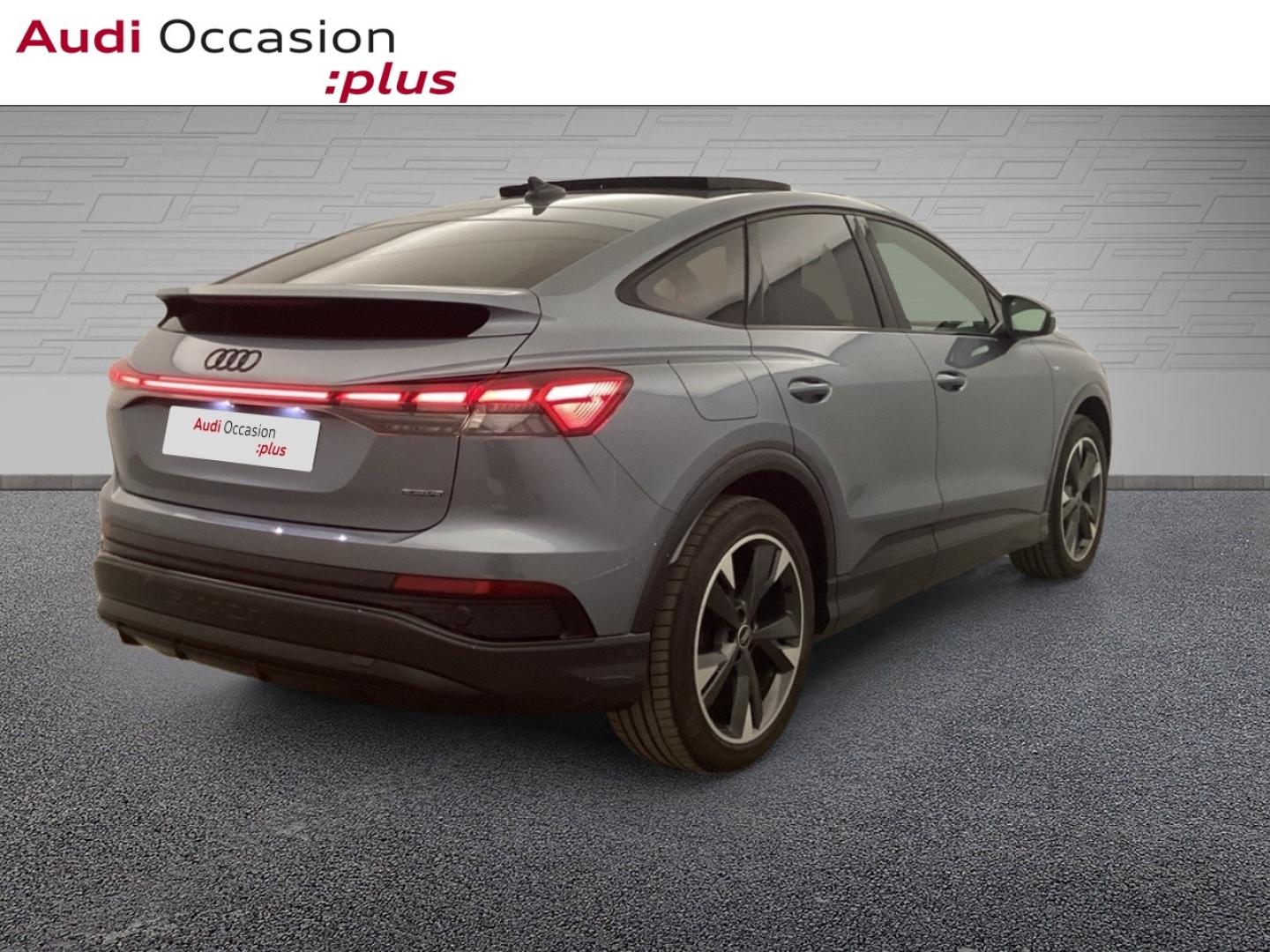 Voitures occasions Audi Q4 Sportback e-tron S line Nice